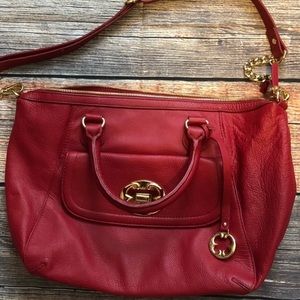 Emma Fox Red Satchel